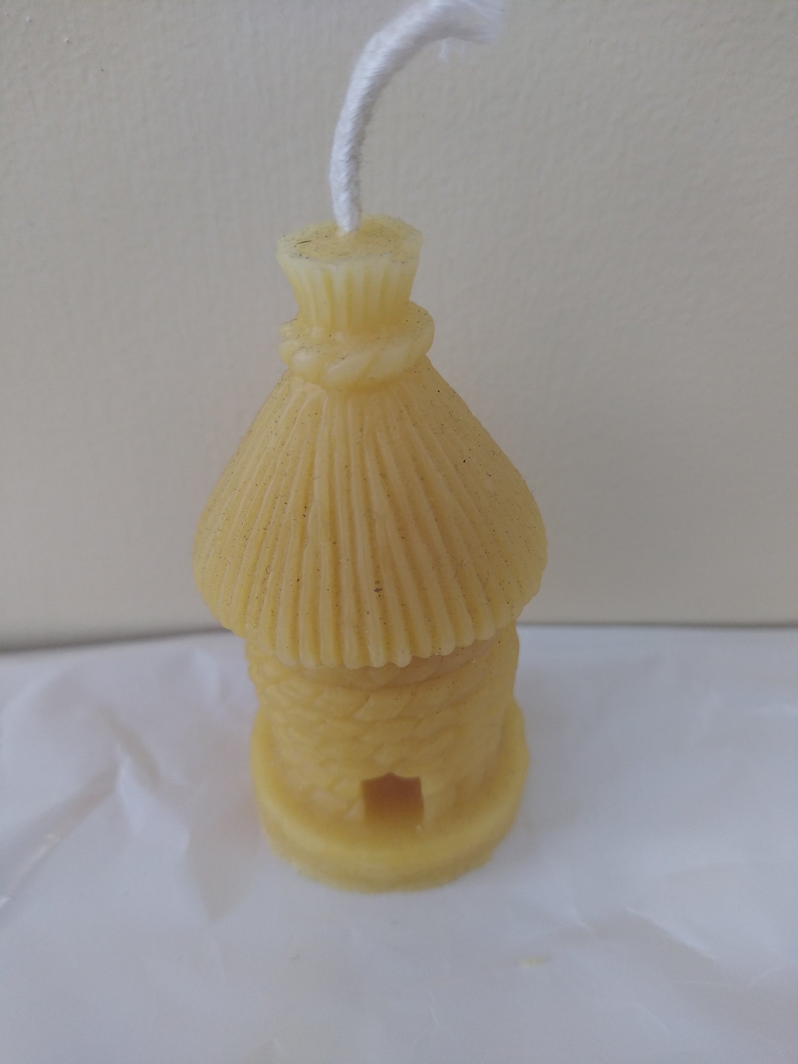 Bougie 5 "grande ruche" cire d'abeille